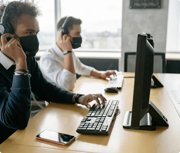 Visualization of Employees at desk